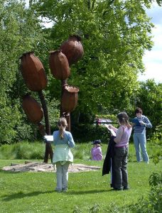 Painting in the grounds