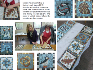 Mosaics with Joanna Dewfall