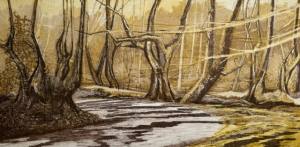 Landscape into Etching and Aquatint